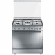 SMEG Cocina a Gas Smeg SX91SV9. Más de 4 zonas. Inoxidable. Zona Gigante